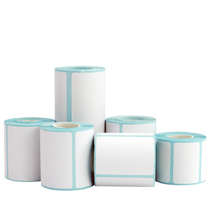 万能牛热敏不干胶标签纸6040 热敏打 30mm小卷心菜鸟驿站便携式