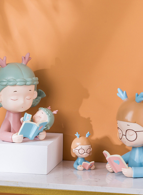 北欧轻奢可爱少女心小房间卧室小摆件客厅酒柜电视柜玄关柜装饰品