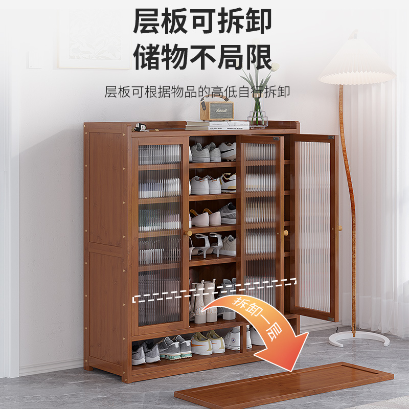 入户门鞋柜家用门口楼道外防尘鞋架子大容量多层超大简易分层神器