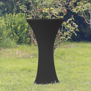 吧台桌套圆桌布鸡尾酒桌高脚桌布升降桌弹力桌套餐桌酒店宴会桌布