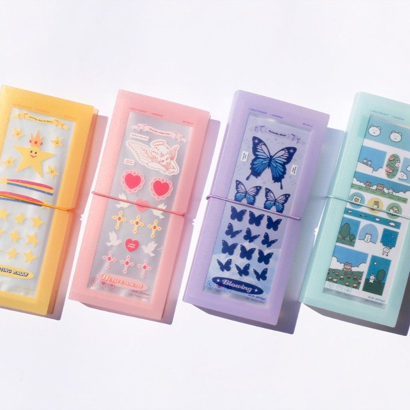 韩国Be on D绑带多功能收纳册票据整理卡明信片收藏照片贴纸收纳,文具电教/文化用品/商务用品,相册/卡册收纳,淘宝优惠券,粉丝福利购,淘宝优惠卷