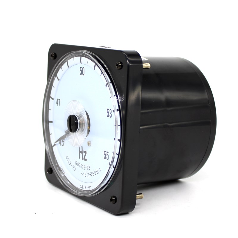 45L9-Hz指针式船用广角度频率表45L8/2101/2108赫兹表110*110mm