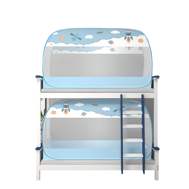 蒙古包式蚊帐篷简约不锈钢框架学生宿舍0.9m1米M床携带免安装防掉