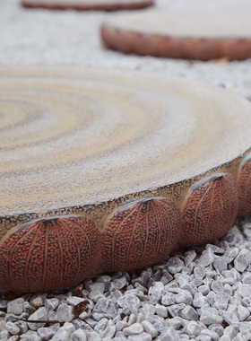 户外花园草坪入户垫脚石别墅庭院装饰摆件园林防滑脚踏板汀步石