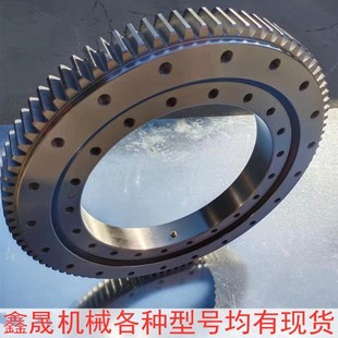 国标外齿 内齿旋转轴承转盘回转支撑齿轮转盘厂家QW.QN.QU 无齿