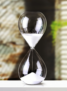 沙漏计时器玻璃沙漏生日礼物时间沙漏3/30/60分钟沙漏创意个性