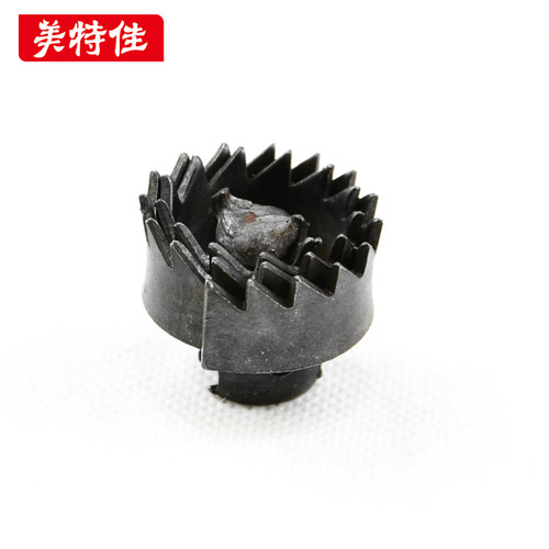 美特佳70/75/80/180型电动管道疏通机刀头配件16毫米 7件套钻头