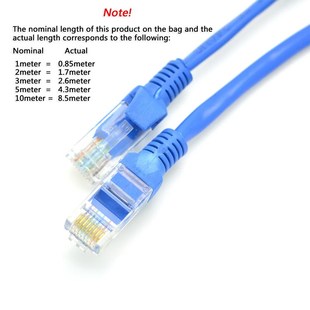 Etthernet RJ45 Flat Cat UTP LAN Cable CAT6E Network Patch