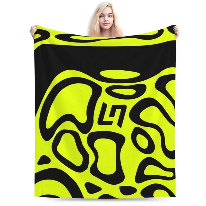 F1 2024 - Lando Norris tBlankets Soft Warm Flannel Throw Bla