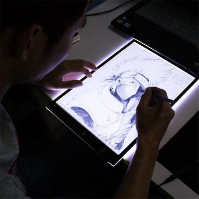 A4 LED Gfraphics Drawing Board Light Box Tracing Table Pad