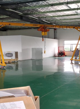 FT5简易小型手推双柱龙门架电动升降式可拆式升降龙门架移动式龙