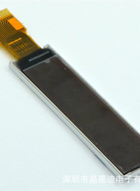 1.8寸LCM液晶模块 黑白屏 单色COG点阵屏 19232分辨率