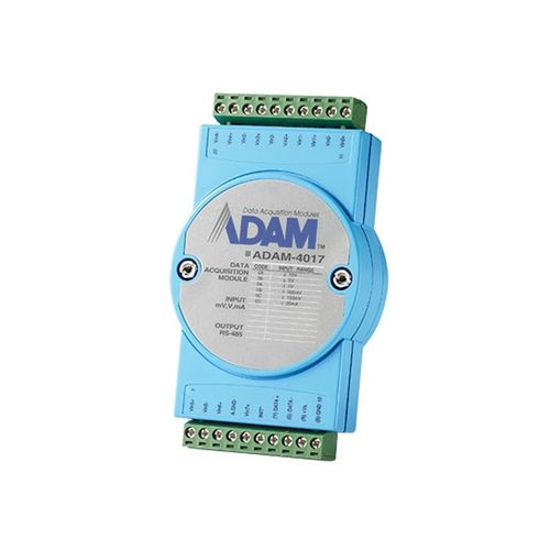 全新研华485远程IO模块ADAM-4017+  ADAM-4117模块 8路模拟量输入