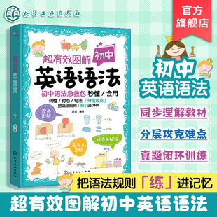 超有效图解初中英语语法 初中英语词性时态句法训练书籍 初中英语语法题型模拟练习 初中英语语法分类记忆法 语法考试模拟练习题