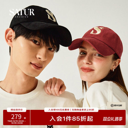 SATUR情侣复古休闲棒球帽