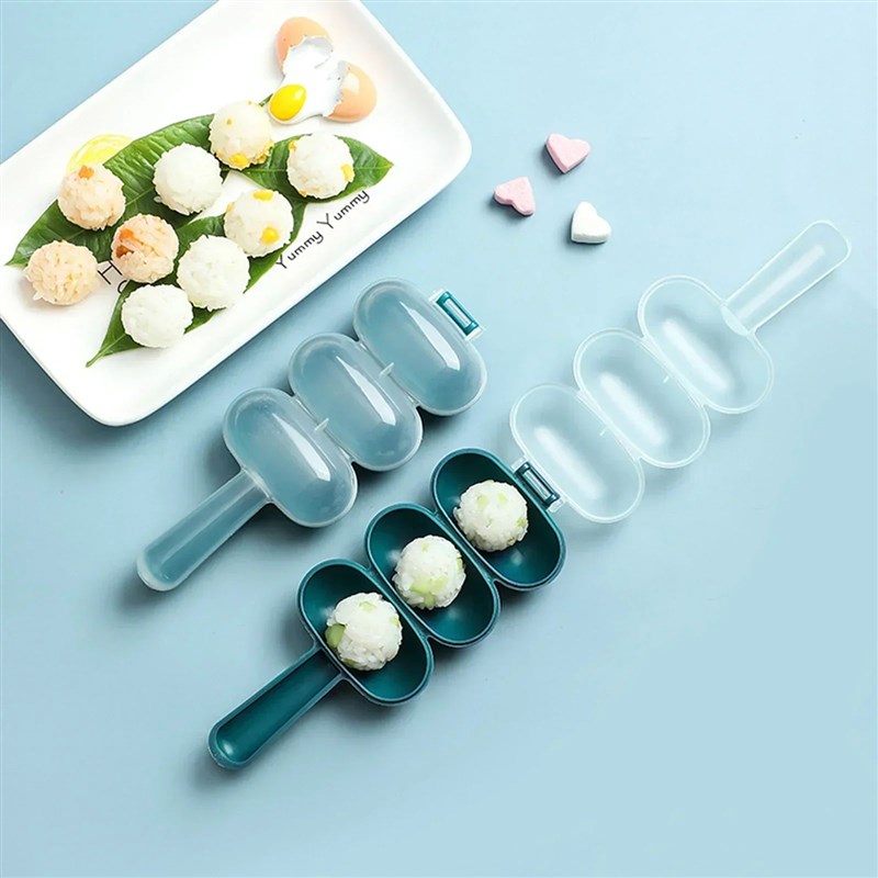 Sushi Rice Ball Mold Shaker Mould DFIY Sushi Maker Transpare