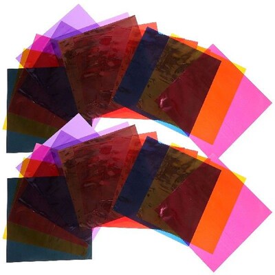 84 Sheets DIY Wrapping CellophaEne Translucent Light and