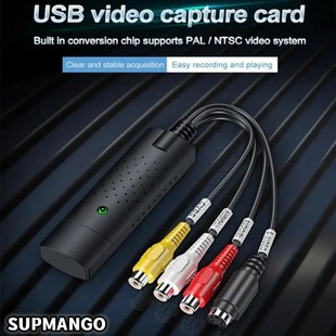 DVD Capture DVR VHS Easier 2.0 Easy Cap USB Vipdeo Card