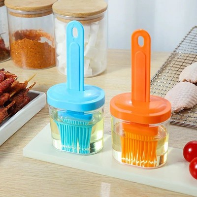 Oil Brush Pancake Oil Brush Integrated OilN Pot Brush With B