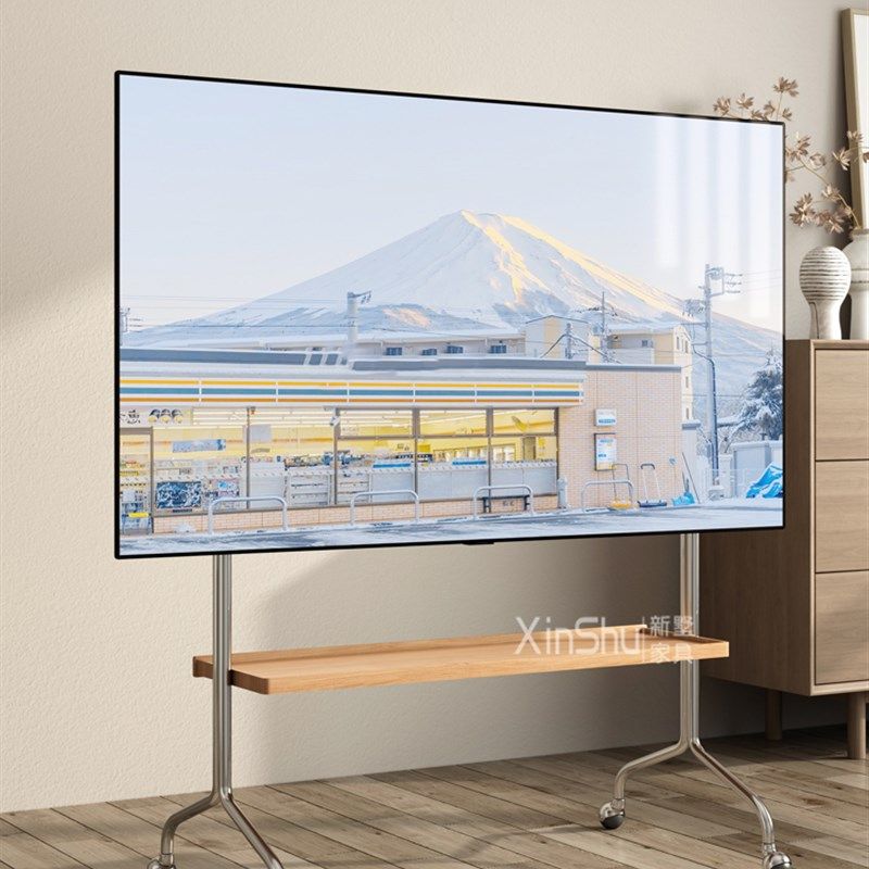 电视架北欧简约客厅家用落地移动电视支架通用显示器挂架电视机架,大家电,电视机架,淘宝优惠券,粉丝福利购,淘宝优惠卷