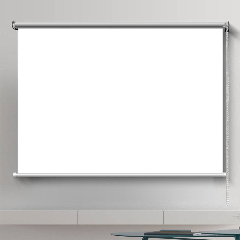 手拉幕布4K抗光光子幕布超高清投影布幕布投影家用投影仪幕布手动