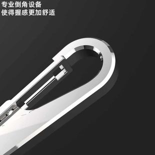 304不锈钢钥匙扣汽车钥匙链挂钩加厚钛合金锁匙扣士圈 2024新款