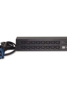 APC 厂家供应 AP7922B 机架式配电单元 PDU 开关型2U 32A 16个C13