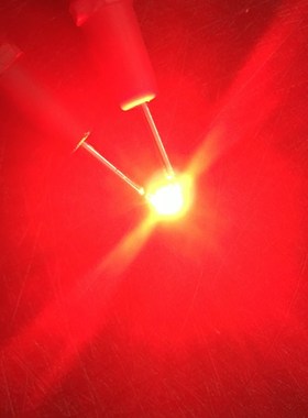 30301W白光蓝光红光绿光暖白冰蓝660nm聚光凸头球头模顶透镜灯珠