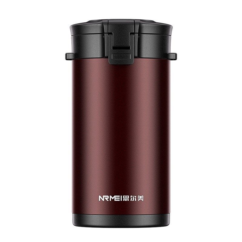 恩尔美24小时超长保温饭盒桶316不锈钢学生大容量3L便携4层上班族