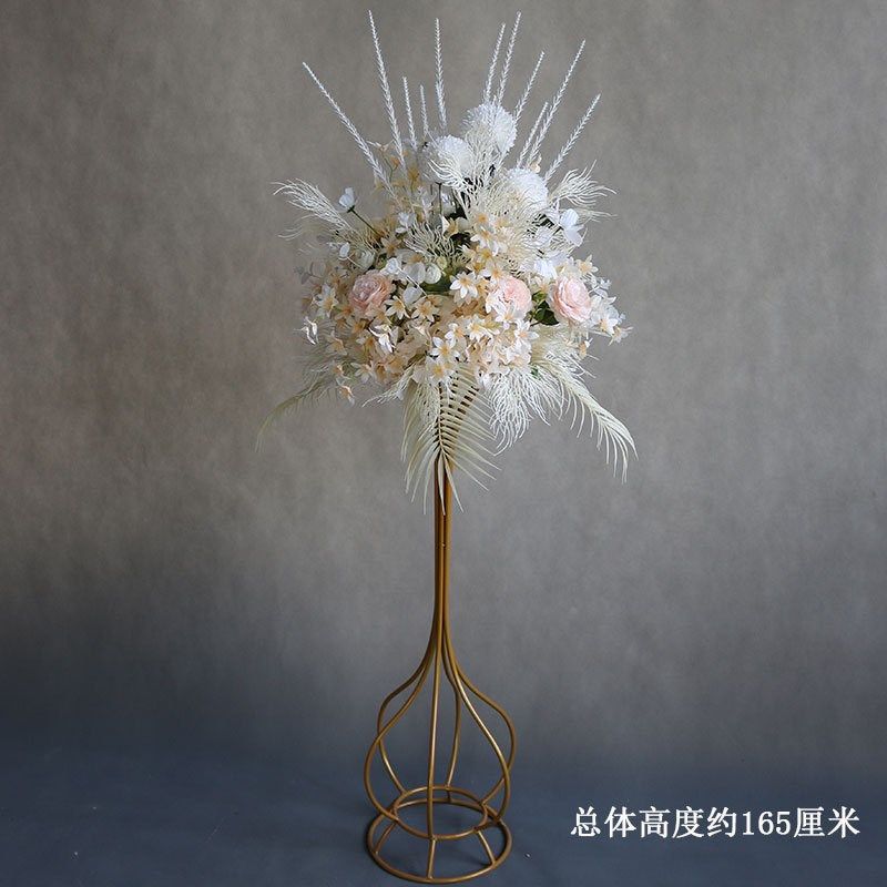 新款婚庆道具铁艺桌花花器架子婚礼装饰摆件一品花器T台现场路引,节庆用品/礼品,节日装扮用品,淘宝优惠券,粉丝福利购,淘宝优惠卷