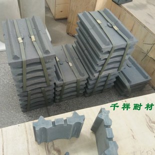 重结晶陶瓷滑板砖 重结晶碳化硅陶瓷高温抗折推板砖 耐高温滑块