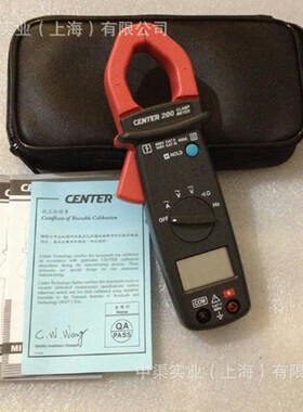 CENTER-211钳形表CENTER211数位型交流钳表1000A钩部钳口35mm