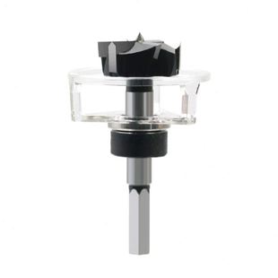 木工开孔器35mm可调节带防尘罩定位铰链木板橱柜门板木工钻孔 新款