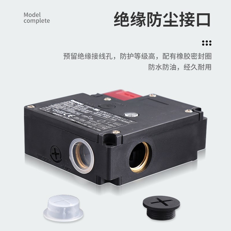 电磁锁安全门开关D4NL-1AFA/1AFG/4AFA-B 1DFA-BS B4限位开关