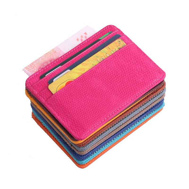 Ultra-thin Card Holder Minxi Wallet Driver License Cover Fas