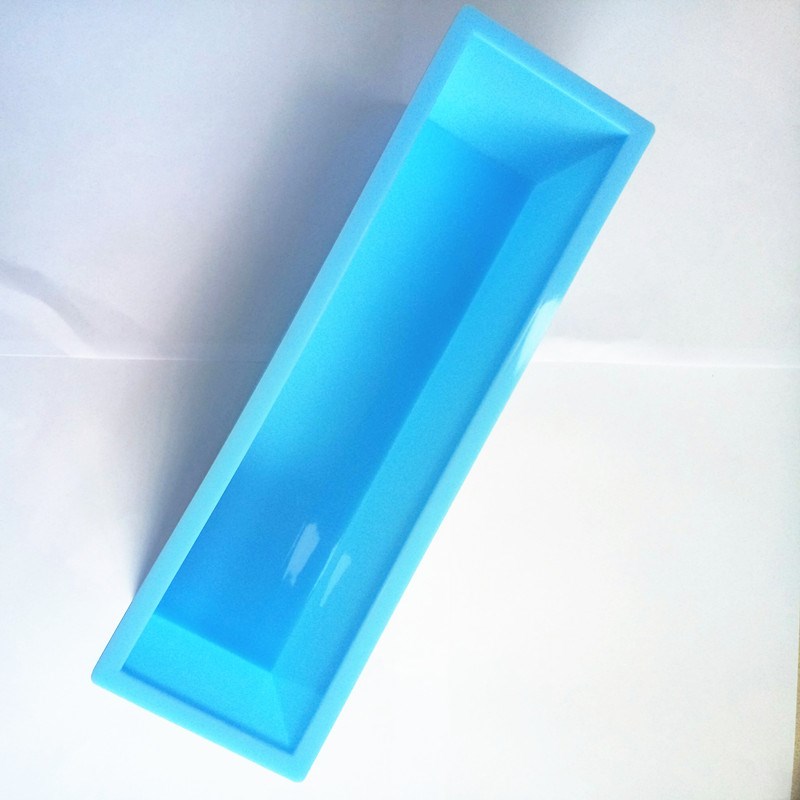 .Rectangle Siliconeq Toast Soap Mold Loaf Baking Cake Mould