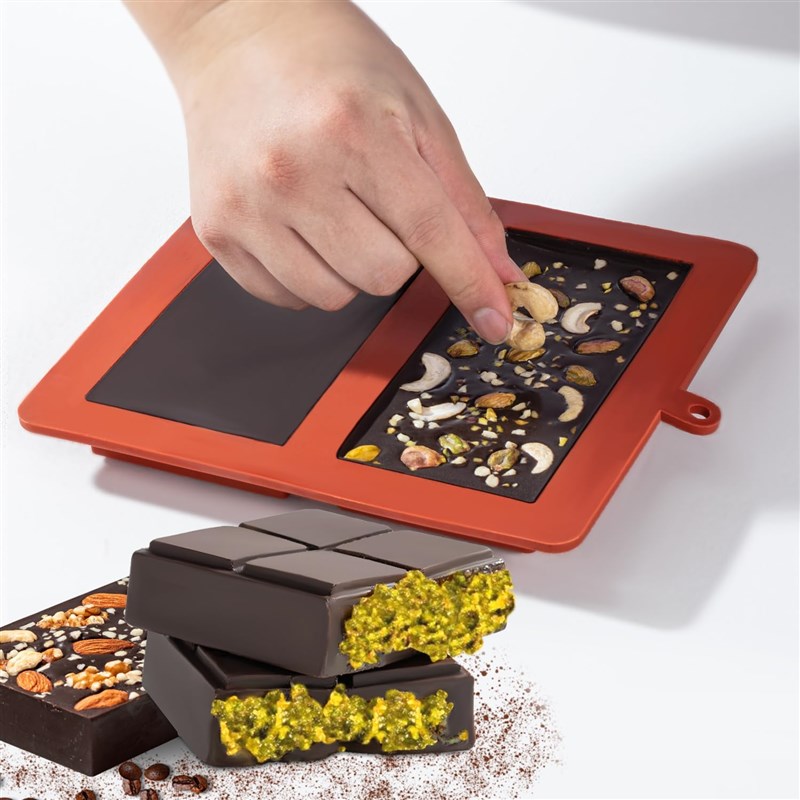 dubai chocolate moqld bar pistachio chocolate bar silicone