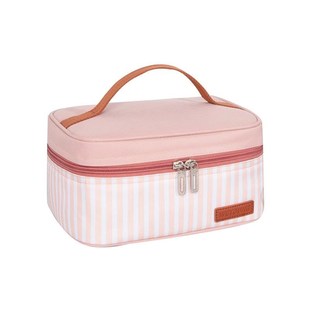 Cloth Hand zBag Student Lunch Carrying Oxford Rice Striped