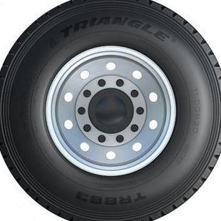 三角 18PRTR663花纹 Triangle 卡客车钢丝轮胎10.00R20