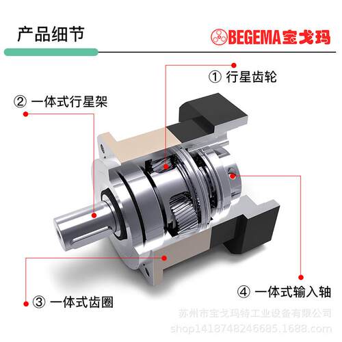 轮B密EGEAM宝戈玛BAB090BAB90/115精斜齿行星减速机双支撑行星架P
