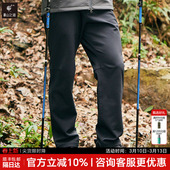 防风秋冬新品 隐者山之道 三夫户外休闲徒步登山青鸾男加绒软壳裤