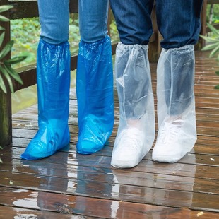 雨靴雨衣套成人一次性防水高筒 下雨天儿童赶海防滑外穿防加厚雨鞋