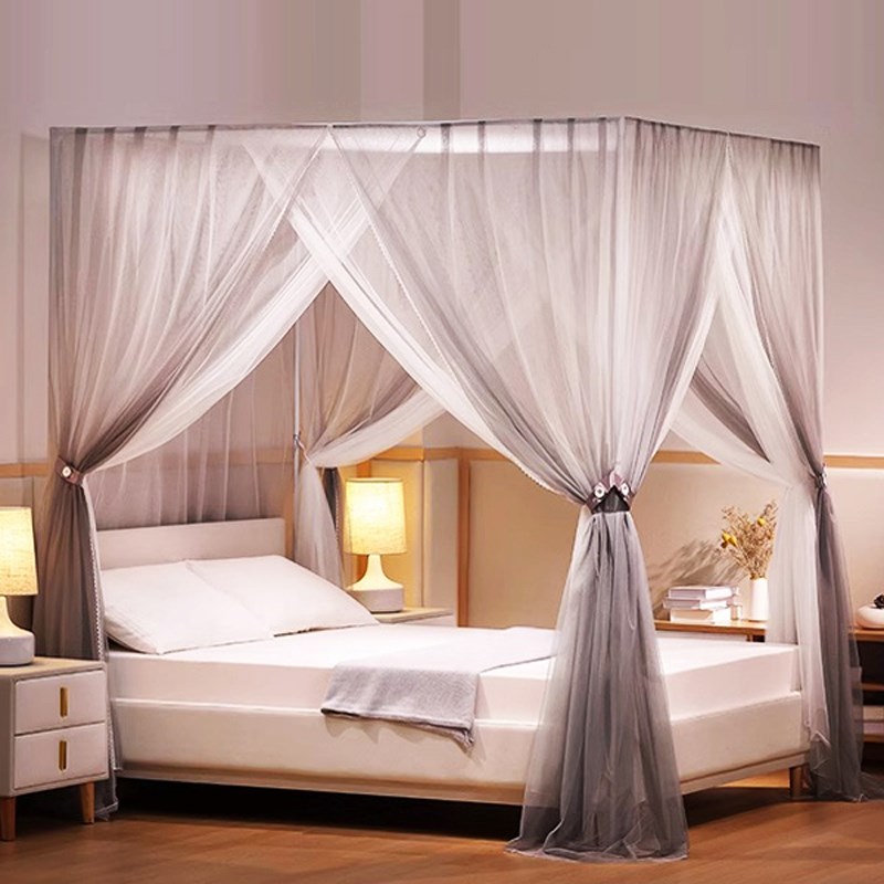 2025新款宫廷落地式蚊帐家用高级卧室北欧轻奢单独蚊帐(不含支架)