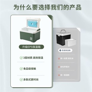 冰块保温箱商用摆摊冰桶装冰块储存盒保温桶冷藏箱存冰盒出摊专用
