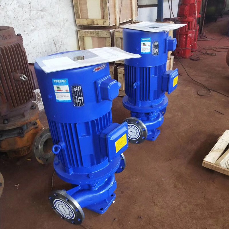 ISG立式管道离心泵 380v冷热水循环泵 污水提升泵 空调水循环泵
