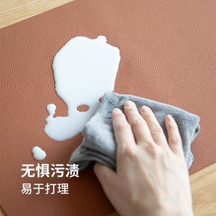 霜山餐垫PVC免洗西餐垫双面加厚防滑餐桌垫家用防水防油隔热碗垫