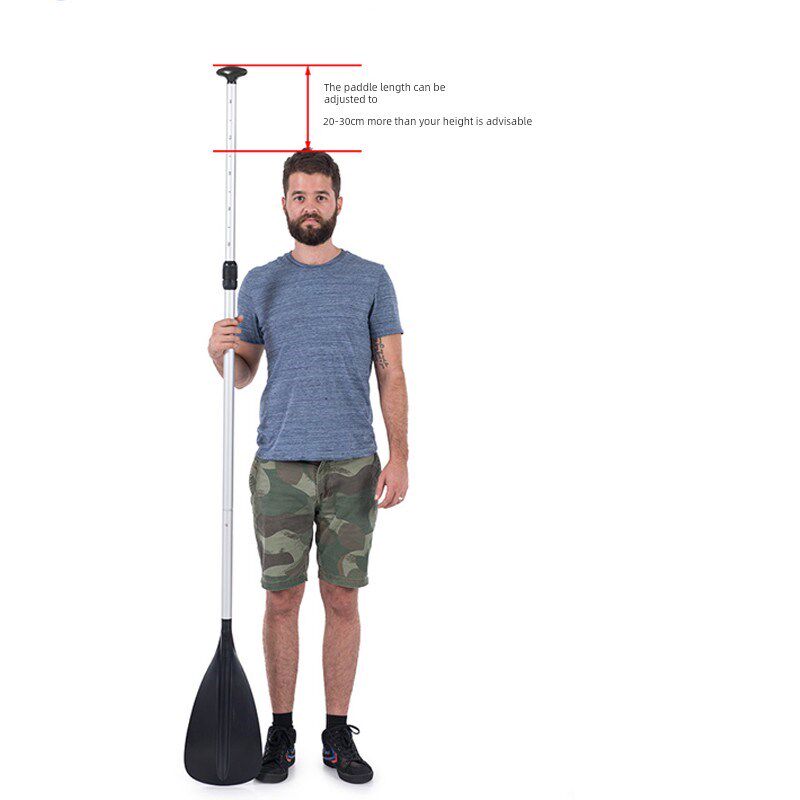 冰吼桨板桨皮艇单,双头桨板桨铝合金碳纤维纯碳桨