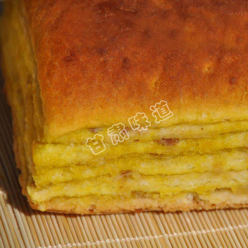 甘肃特色零食小吃面点手工烤千层月饼3块包邮花卷馒头馍馍糕点