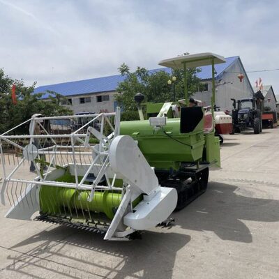 鑫牛4LZ-1.0稻麦联合收割机 25马力水稻收获 小型大豆联合收割机