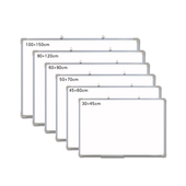 白板写字板挂式 磁性 家用儿童小黑板小白板教学培训办公会议白班版